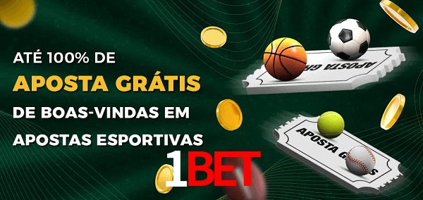 1Bet Ate 100% de Aposta Gratis