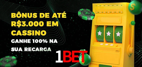 1Bet melhor bônus de depósito